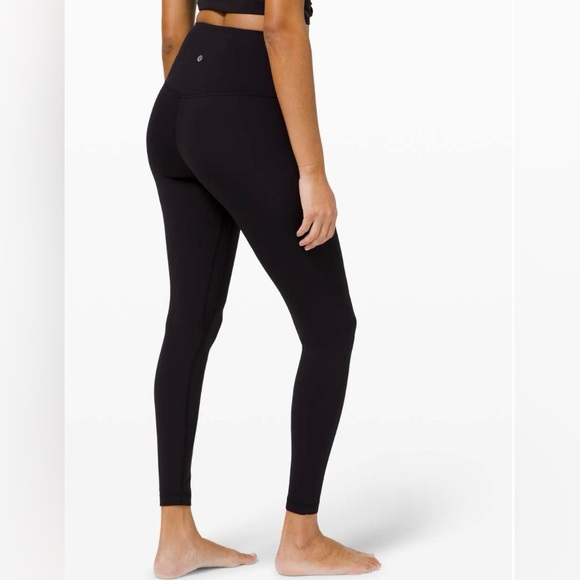 Lululemon Black Align High-Rise Tight 28" Twist Waist Leggings Ankle Full Length - Picture 4 of 16